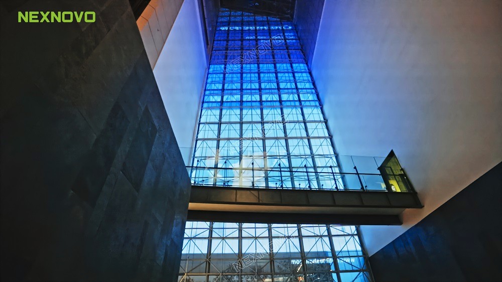 Transparent LED curtain wall - Shanghai TX Youth Energy Center(图4)