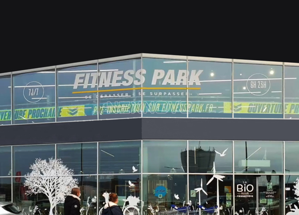 NexEsign showed in the Fitness Park