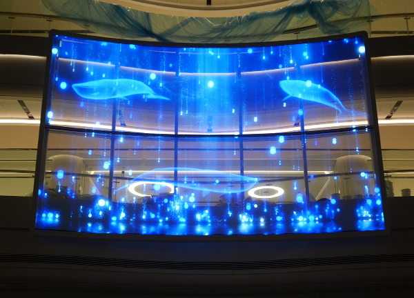 NEXNOVO‘s transparent LED display for Children’s Hospital
