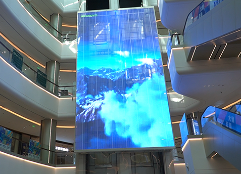 Sleek, Stylish Elevator Displays With Transparent LED screens