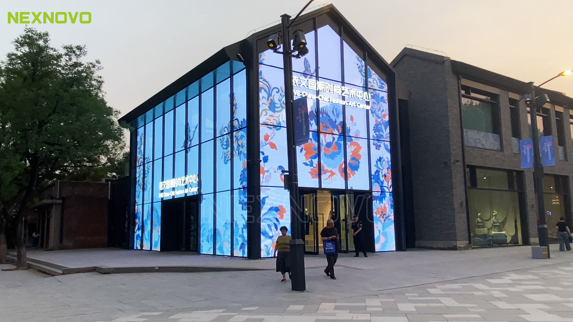 NEXNOVO Glass LED Display, NovoGlass LED-Changxindian, Beijing04.jpg