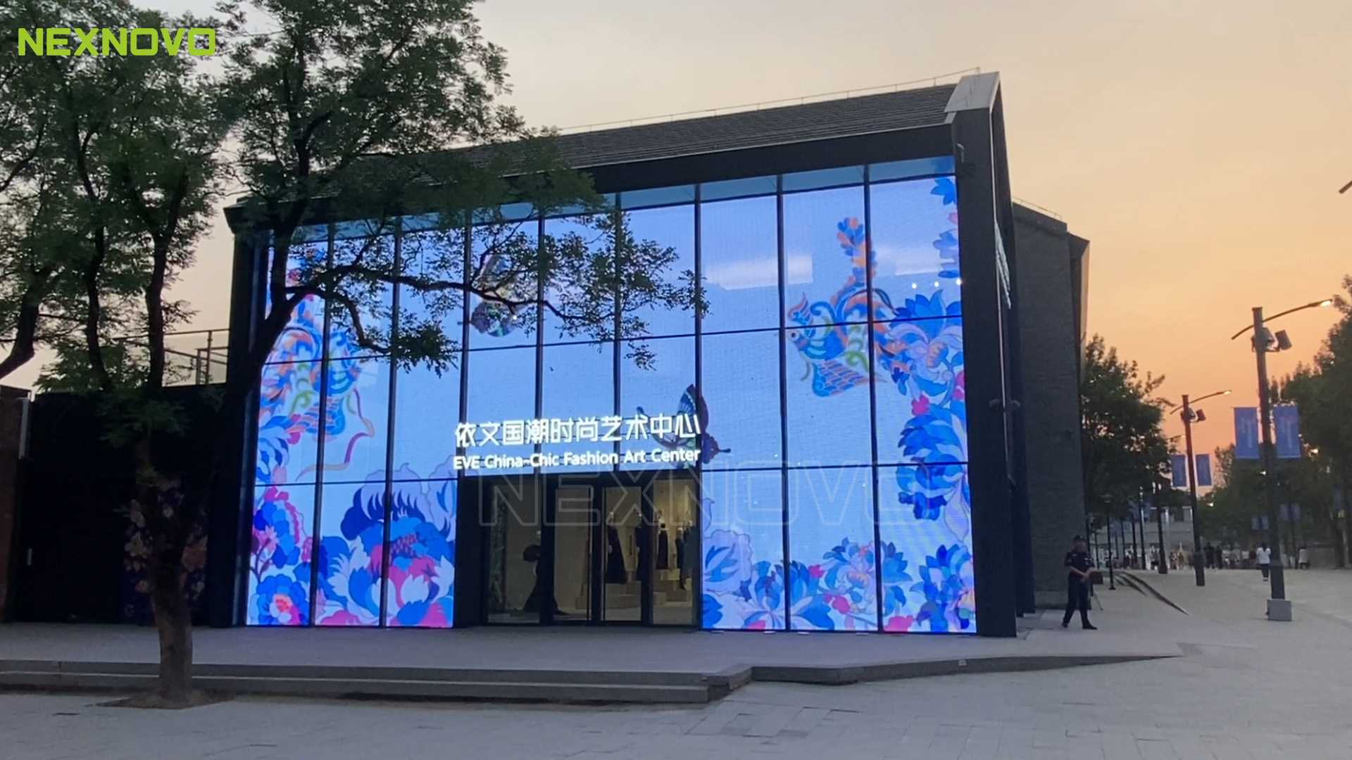 NEXNOVO Glass LED Display, NovoGlass LED-Changxindian, Beijing02.jpg