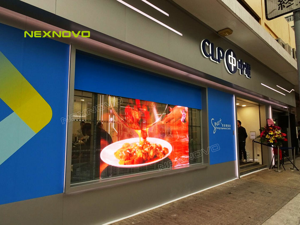 CLP POWER HONGKONG LTD transparent LED display case