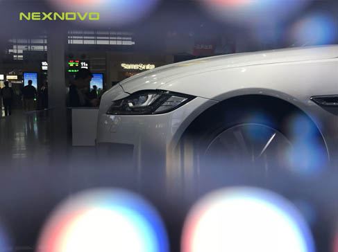 Jaguar high-speed railway station exhibi