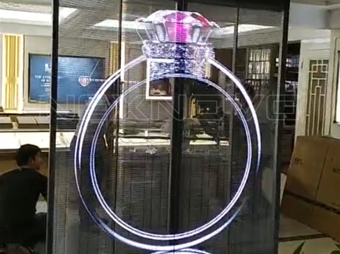 FEIMANTIAN exhibition hall LED transparent display project
