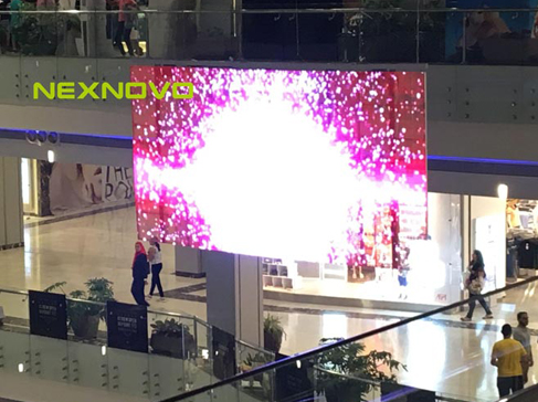 Point90 shopping mall LED transparent di