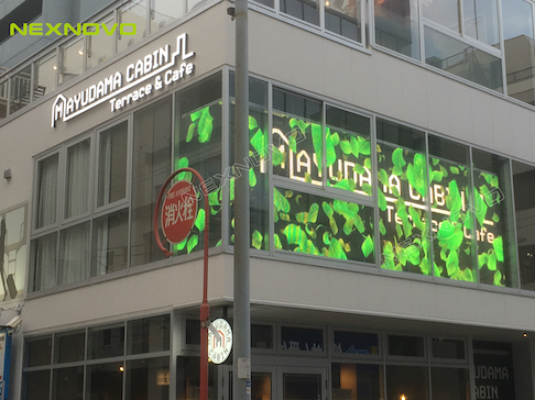 NEXNOVO's transparent LED display for Ma