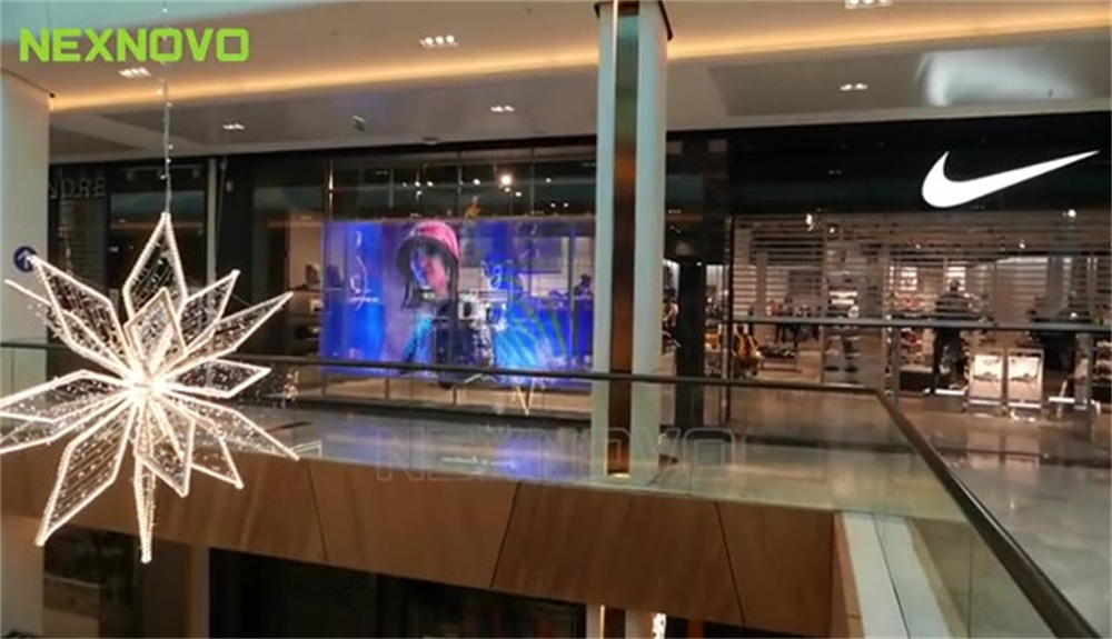 NEXNOVO NJ Series screen|NIKE flagship store in France