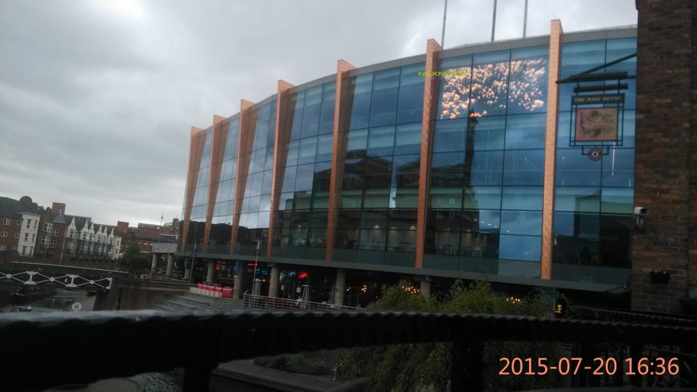 England Birmingham Stadium transparent glass facade LED display project(图1)