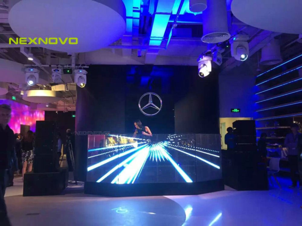 Beijing Benz transparent LED project(图4)