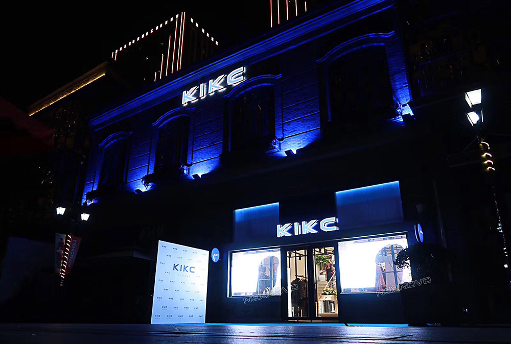 Wuhan KIKC store transparent LED display(图3)