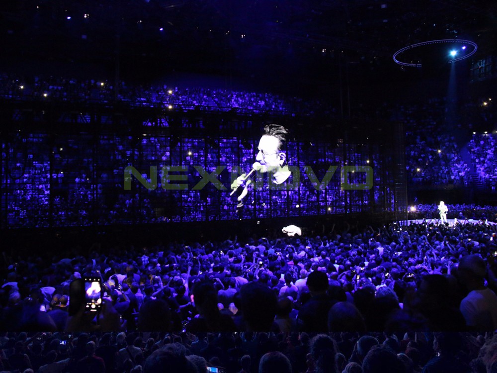 U2 concert Transparent LED display(图1)