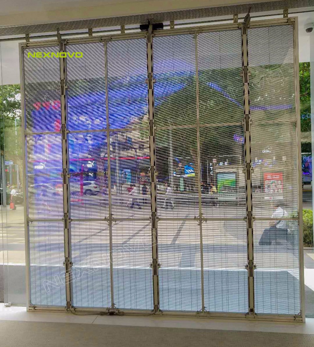 Oppo flagship store transparent LED display(图3)