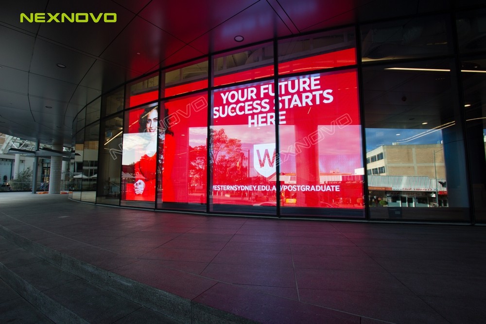 LED window facade for Western Sydney University(图1)
