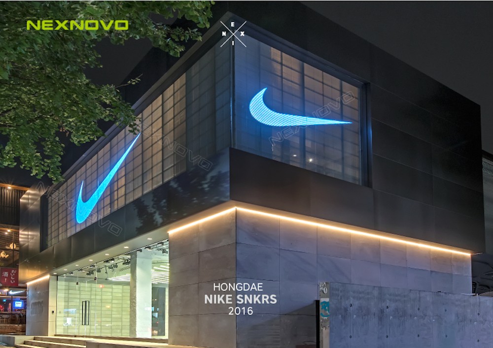 Digital wall for NIKE flagship store in Korea(图3)