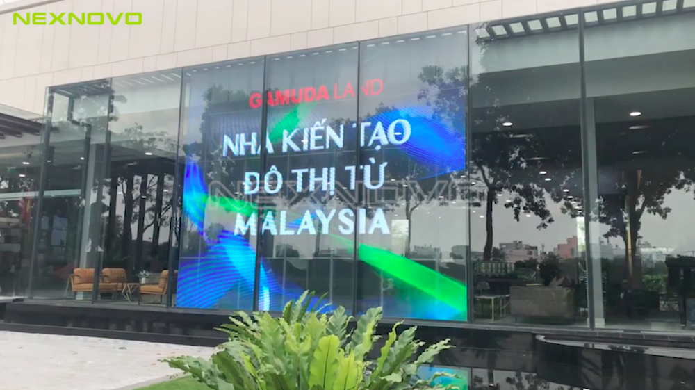 High transparency LED media window _ Vietnam Gamuda Land(图2)