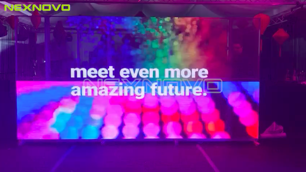 Transparent LED display for IT-ONE exhibition in Luxembourg(图4)