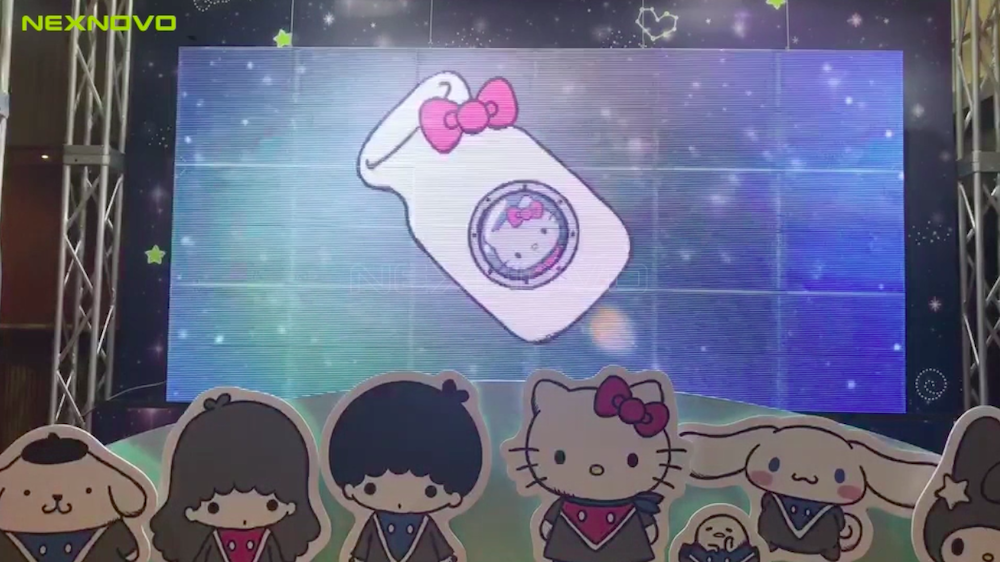 Transparent LED display for SANRIO EXPO 2018 in Japan(图2)